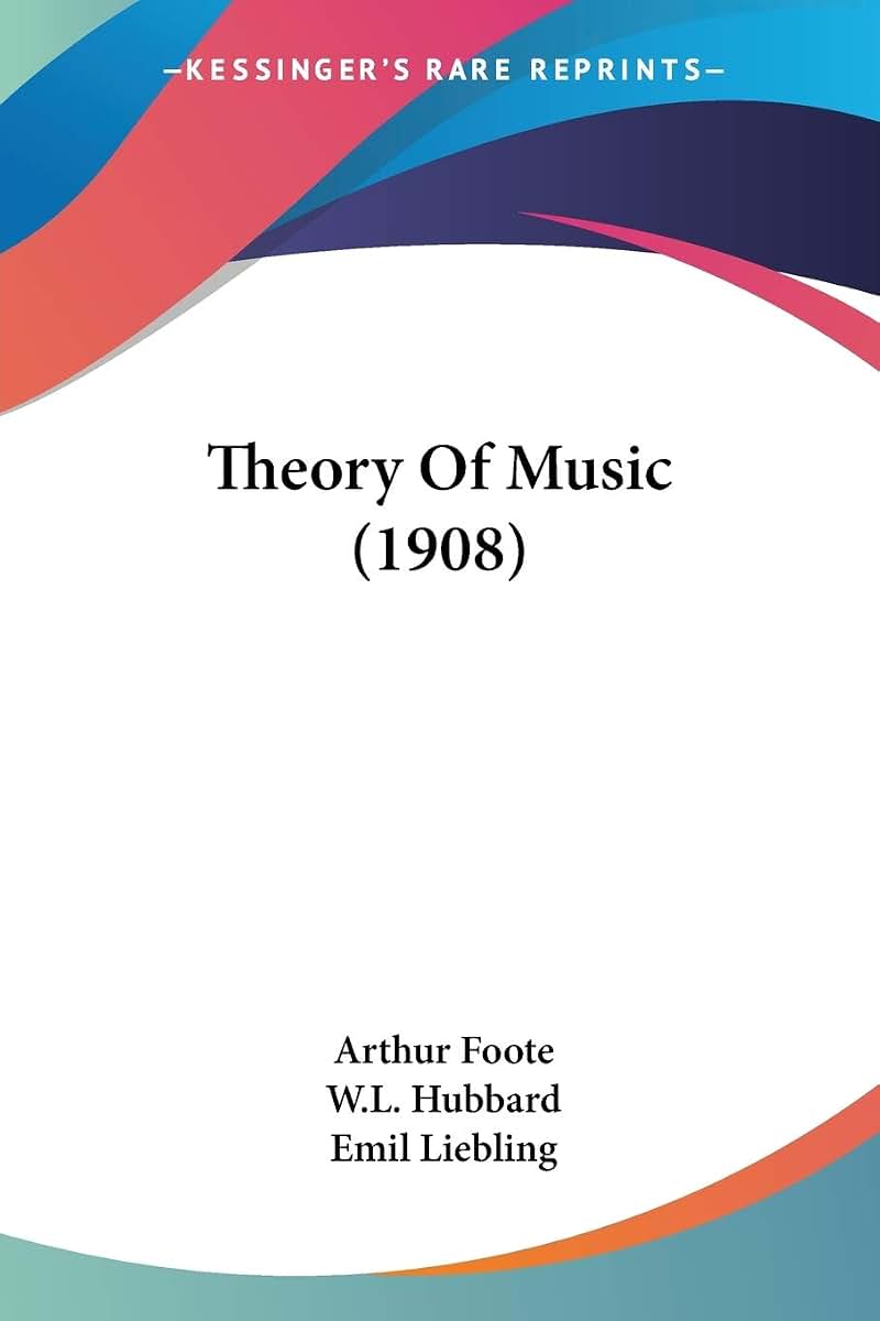 Theory Of Music (1908)