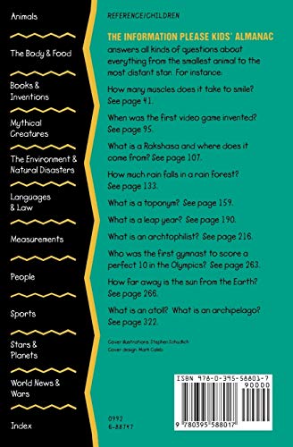 The Information Please Kids' Almanac