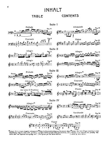 Suites, Vol 1: Nos. 1-8 (Kalmus Edition, Vol 1)