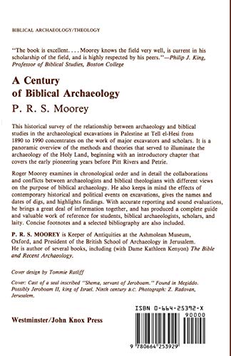 A Century of Biblical Archaeology