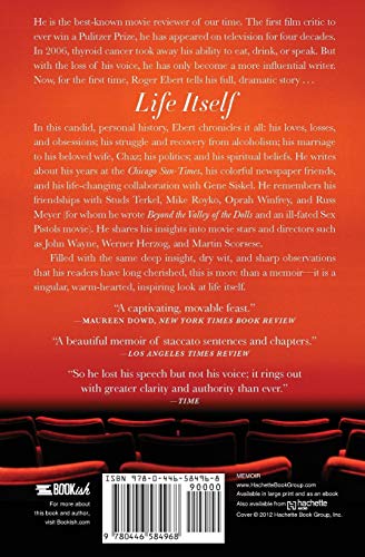 Life Itself: A Memoir — back cover