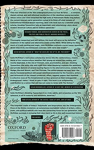 Smoking Typewriters: The Sixties Underground Press and the Rise of Alternative Media in America