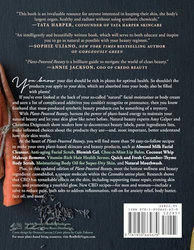 Plant-Powered Beauty, Updated Edition: The Essential Guide to Using Natural Ingredients for Health, Wellness, and Personal Skincare (with 50-plus Recipes)