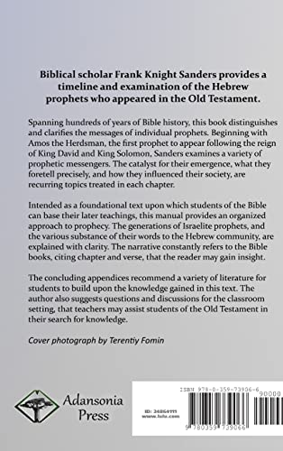 Old Testament Prophecy: Stories of the Biblical Prophets, including Amos, Ezekiel, Jeremiah, Haggai and Zechariah (Hardcover)
