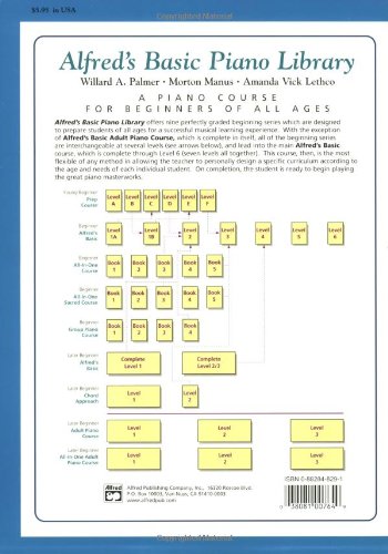 Alfred's Basic Piano Prep Course Theory, Bk B: For the Young Beginner (Alfred's Basic Piano Library, Bk B)