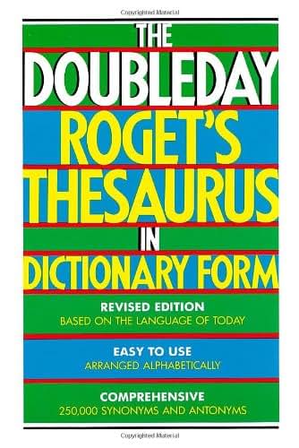 The Doubleday Roget's Thesaurus in Dictionary Form by Sidney