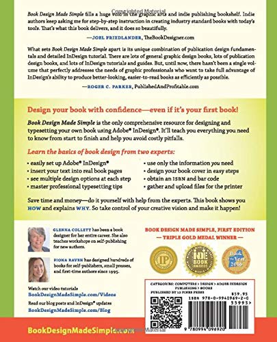 Book Design Made Simple — back cover