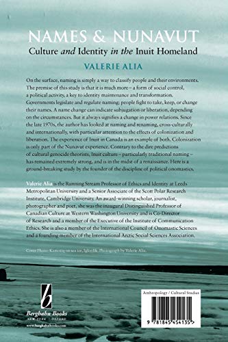 Names and Nunavut: Culture and Identity in the Inuit Homeland