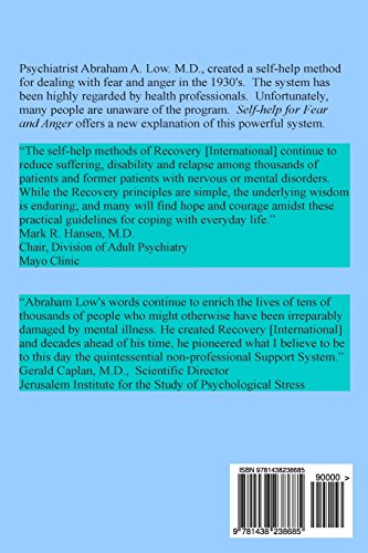 Self-Help For Fear And Anger: The Recovery Method (Self-help for Fear and Anger (abridged))
