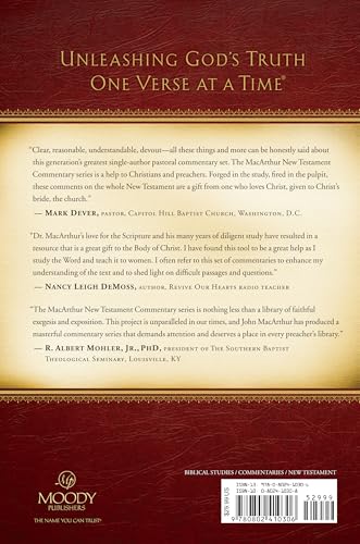 Mark 1-8 MacArthur New Testament Commentary (MacArthur New Testament Commentary Series)