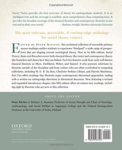 Social Theory: Roots and Branches