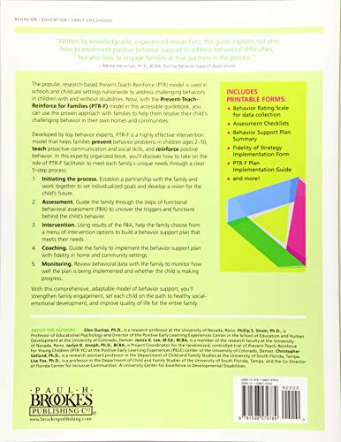 Prevent-Teach-Reinforce for Families: A Model of Individualized Positive Behavior Support for Home and Community