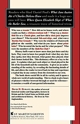 Where Queen Elizabeth Slept and What the Butler Saw: A Treasury of Historical Terms from the Sixteenth Century to the Present