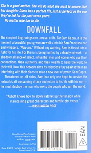 Downfall (The Sam Capra Series, 3) — back cover