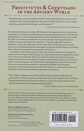 Prostitutes and Courtesans in the Ancient World (Wisconsin Studies in Classics)