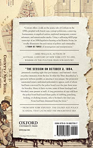 New York Exposed: The Gilded Age Police Scandal that Launched the Progressive Era
