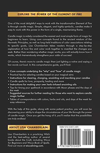Wicca Candle Magic: A Beginners Guide to Practicing Wiccan Candle Magic, with Simple Candle Spells (Wicca for Beginners Series)