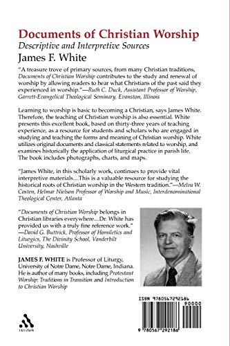 Documents of Christian Worship: Descriptive and Interpretive Sources