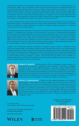 Leading Complex Projects: A Data-Driven Approach to Mastering the Human Side of Project Management