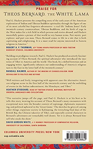 Theos Bernard, the White Lama: Tibet, Yoga, and American Religious Life