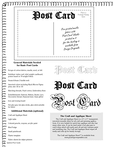 Quilted Post Cards