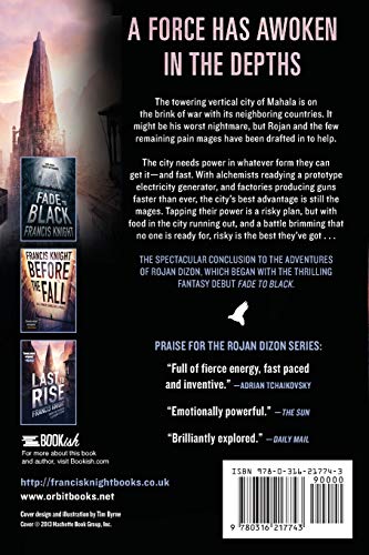 Last to Rise (A Rojan Dizon Novel, 3)