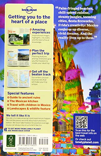 Lonely Planet Mexico 16 (Travel Guide)