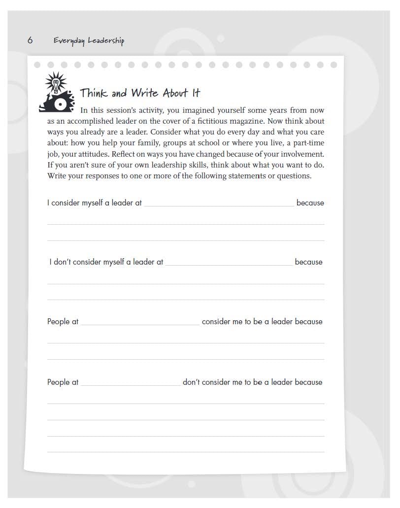 Building Everyday Leadership in All Teens: Promoting Attitudes and Actions for Respect and Success (Free Spirit Professional)