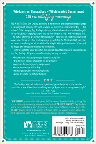 The Wholehearted Wife: 10 Keys to a More Loving Relationship
