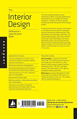 The Interior Design Reference & Specification Book: Everything Interior Designers Need to Know Every Day