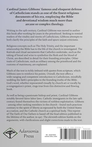 The Faith of Our Fathers: The Catholic Church, Its History, Ceremony of Mass, Saints and Papal Authority (Hardcover)