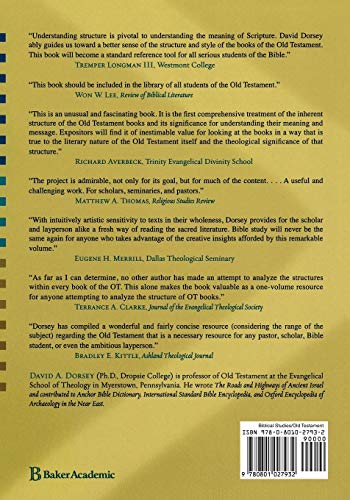The Literary Structure of the Old Testament: A Commentary on Genesis-Malachi