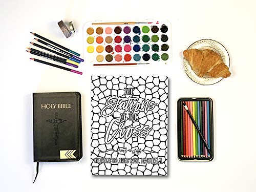 The Stations of the Cross: Catholic Coloring Book Devotional