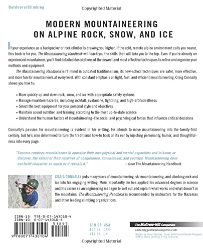 The Mountaineering Handbook: Modern Tools and Techniques That Will Take You to the Top