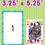 Carson Dellosa 54 Toddler Flash Cards, 0-25 Counting and Number Recognition Math Flashcards for Toddlers 3-5 Years, Kindergarten and Preschool Learning Activities and Educational Games