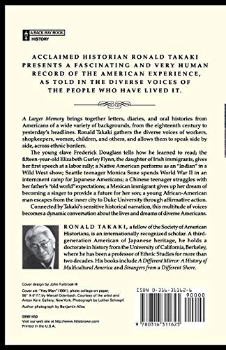 A Larger Memory: A History of our Diversity, With Voices