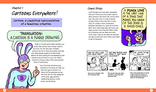 Art for Kids: Cartooning: The Only Cartooning Book You'll Ever Need to Be the Artist You've Always Wanted to Be (Volume 2)