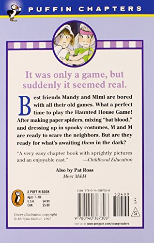 M & M and the Haunted House Game — back cover
