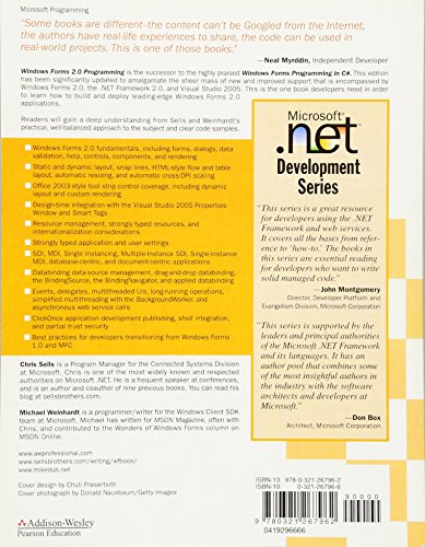 Windows Forms 2.0 Programming (Microsoft .NET Development Series)