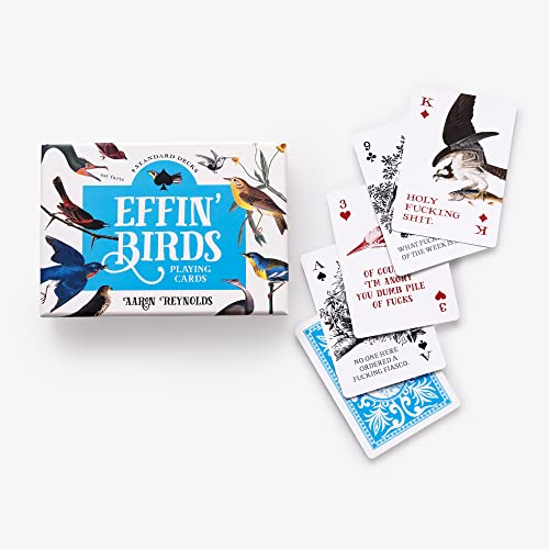 Effin' Birds Playing Cards: Two Standard Decks