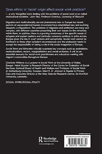 Social Work and Minorities (Studies in the Humanities; 10)