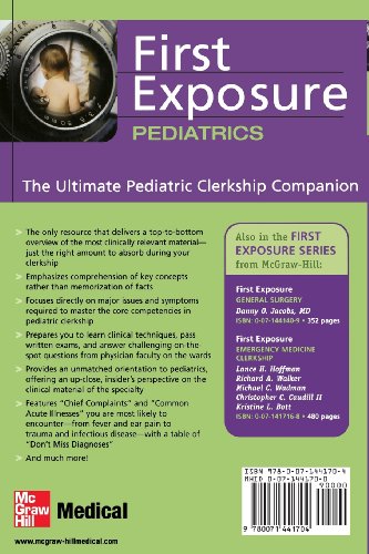 First Exposure Pediatrics (LANGE First Exposure)