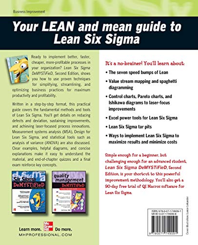 Lean Six Sigma Demystified, Second Edition