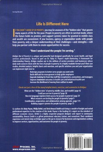Bridges Out of Poverty: Strategies for Professionals and Communities