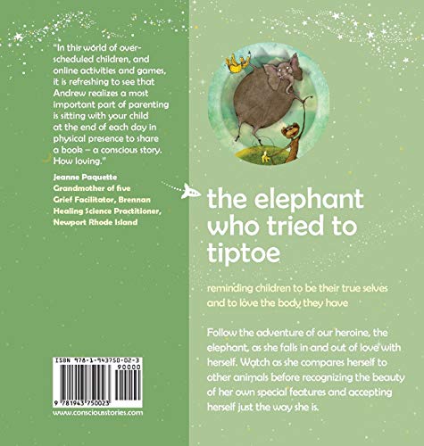Elephant Who Tried To Tiptoe (The) — back cover