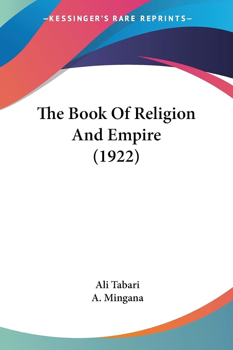 The Book Of Religion And Empire (1922)