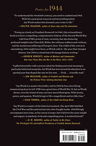1944: FDR and the Year That Changed History — back cover