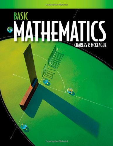 Basic Mathematics: A Text/Workbook (Available 2010 Titles Enhanced Web Assign)