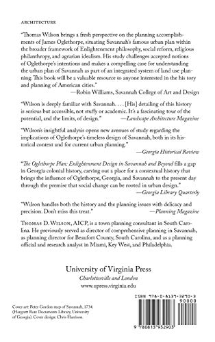 The Oglethorpe Plan: Enlightenment Design in Savannah and Beyond — back cover