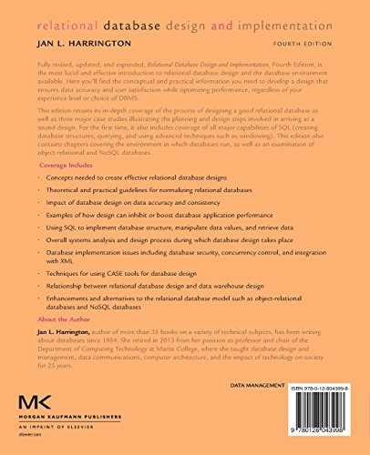 Relational Database Design and Implementation: Clearly Explained